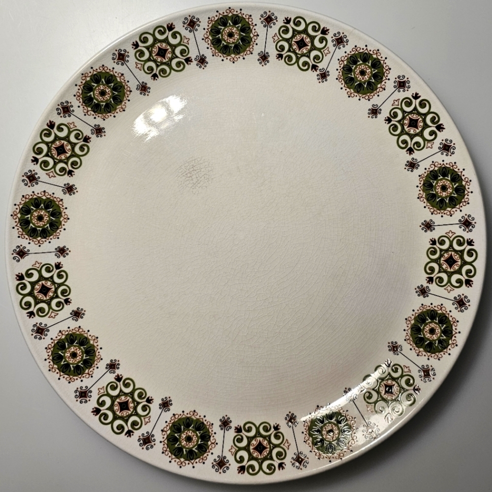 🇬🇧 Vintage Johnson Brothers Snow White MALAGA Dinner Plate